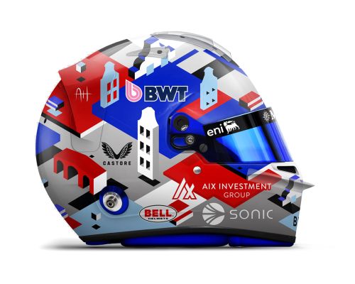 Pierre Gasly helmet